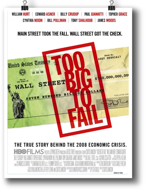 Stock Market Movies-Too Big To Fail (2011)