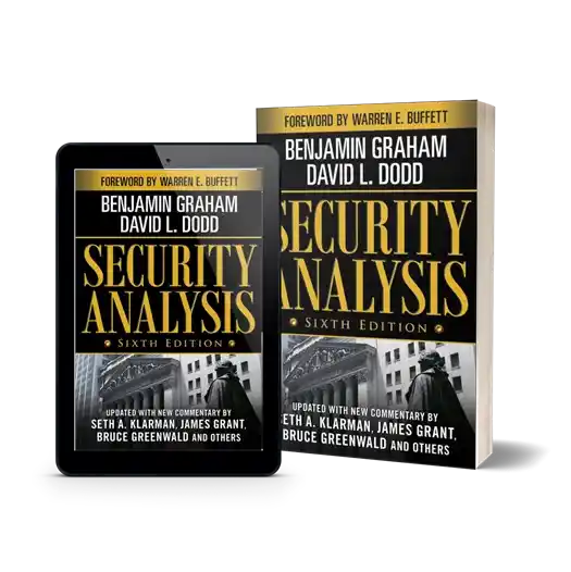 security analysis by benjamin graham david dodd