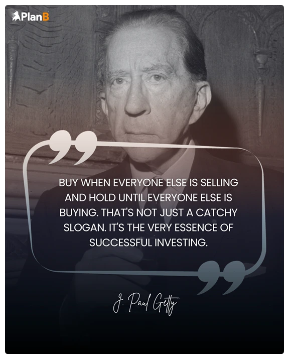 J. Paul Getty on Timing