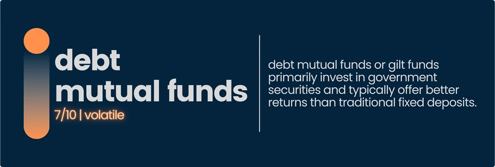 Gilt funds investing in government securities in India