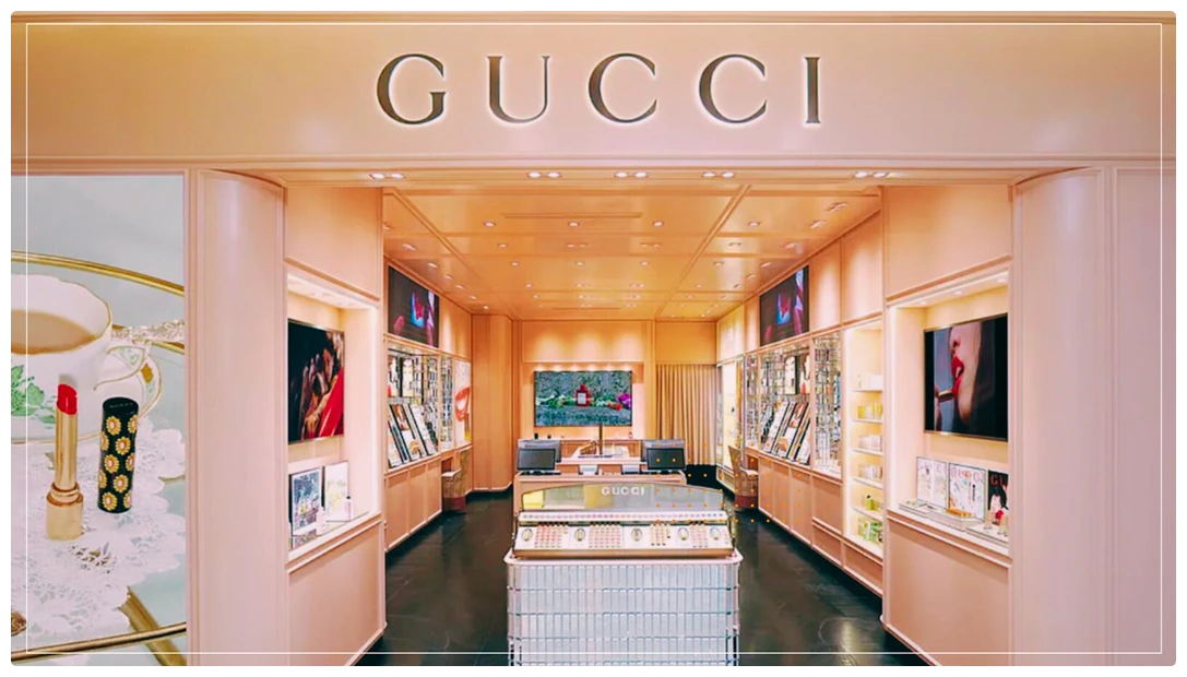 A Gucci Store at an Indian Mall