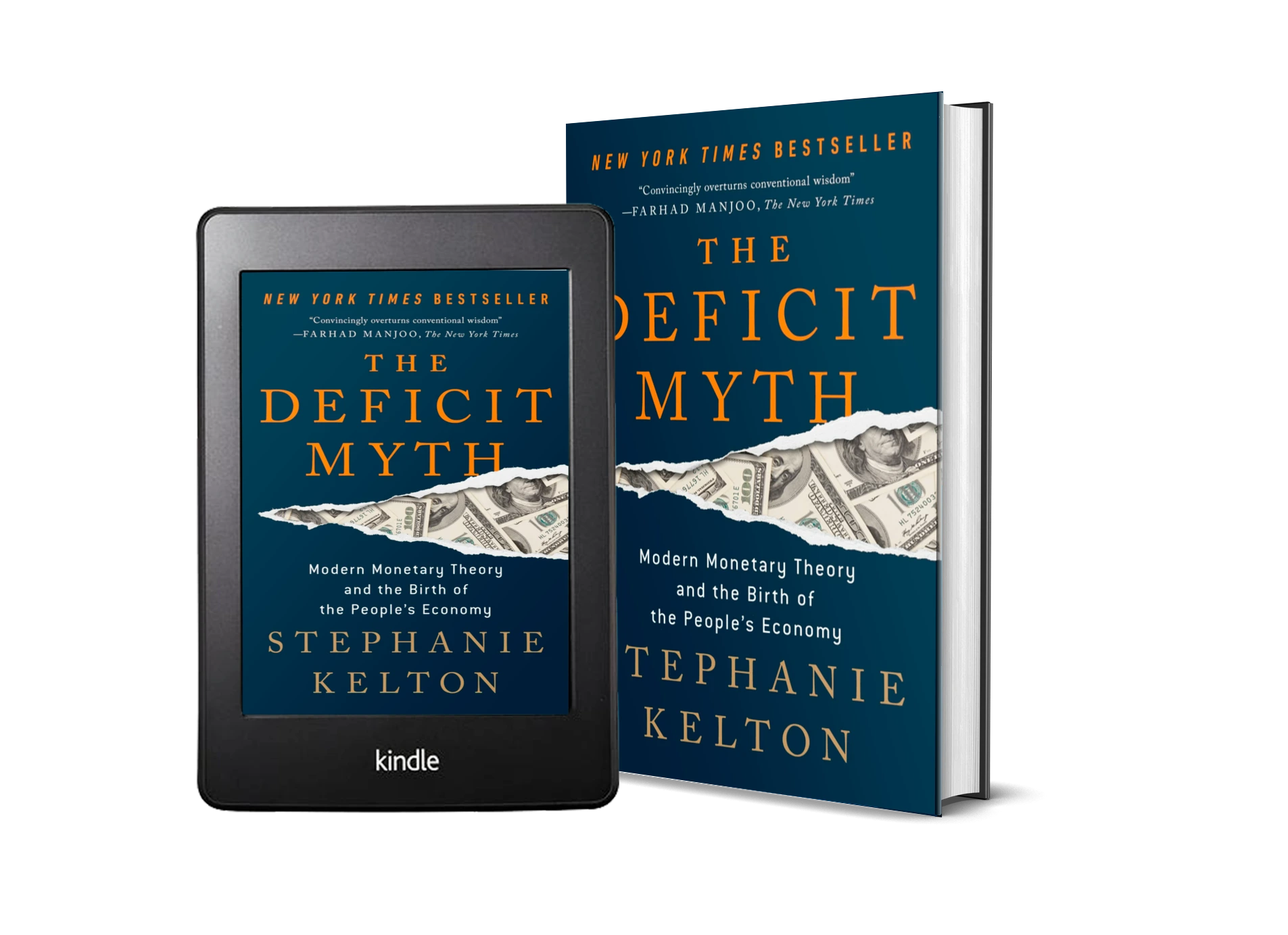 The Deficit Myth by Stephanie Kelton explaining Modern Monetary Theory