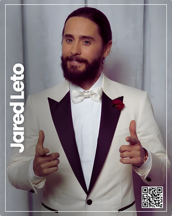 Jared Leto attending tech startup events