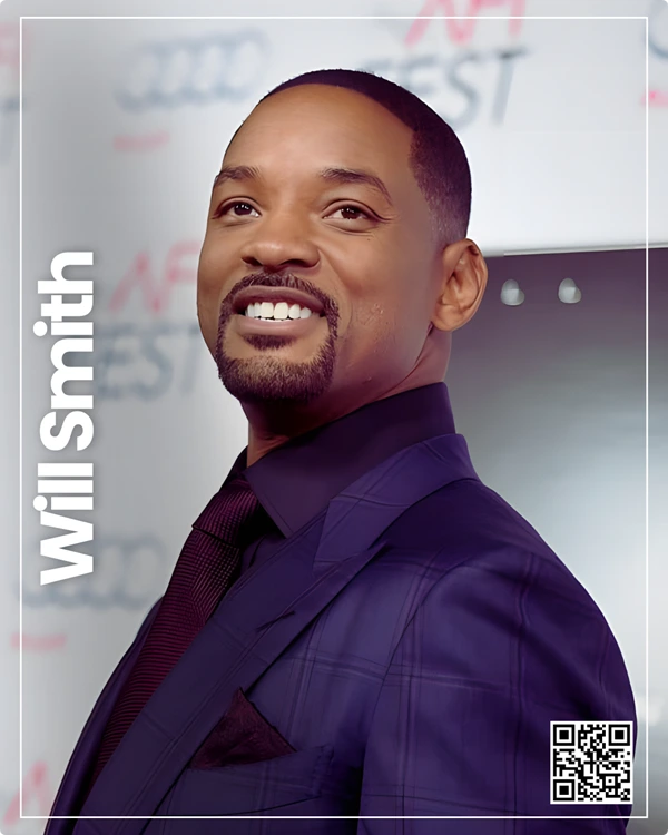 Will Smith speaking at a startup conference